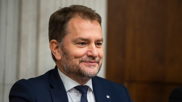 Na snímke je Igor Matovič s úsmevom