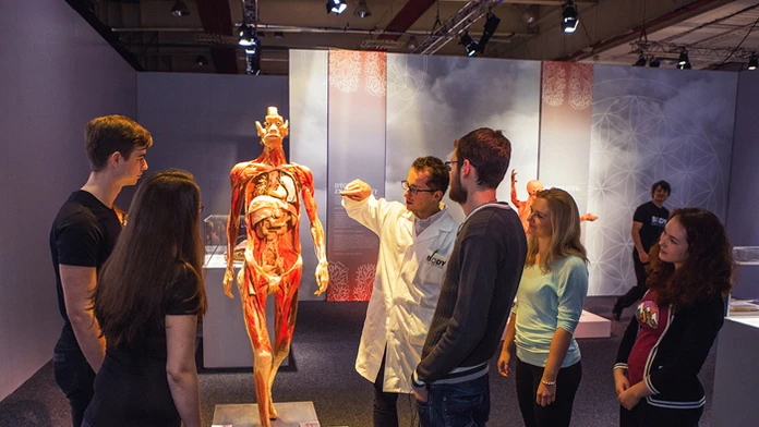 Exponát z výstavy Body The Exhibition.
