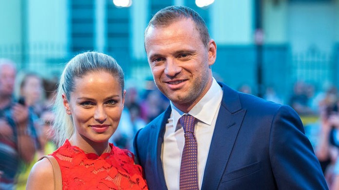 Ivana Surovcová a Marián Gáborík