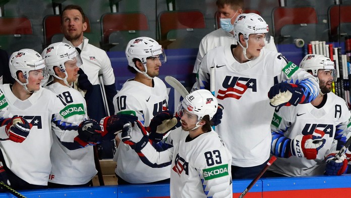 Conor Garland strelil proti Taliansku dva góly.