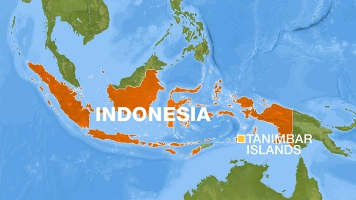 Inndonézia, Tanimbar, mapa