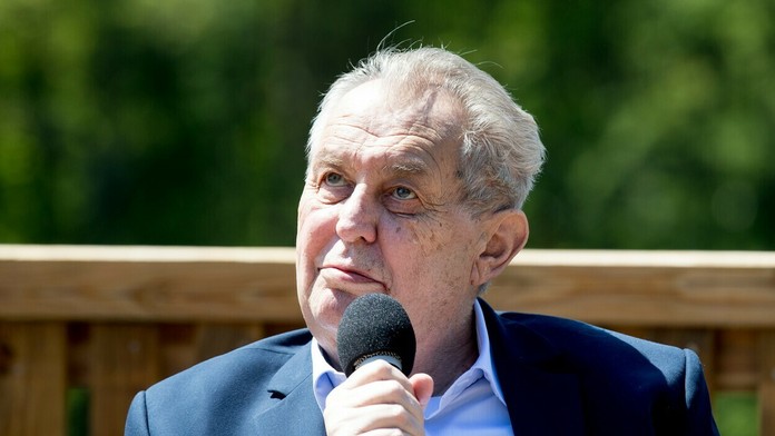 Český prezident Miloš Zeman