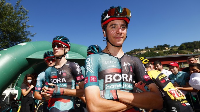 Cian Uijtdebroeks v drese Bora-Hansgrohe