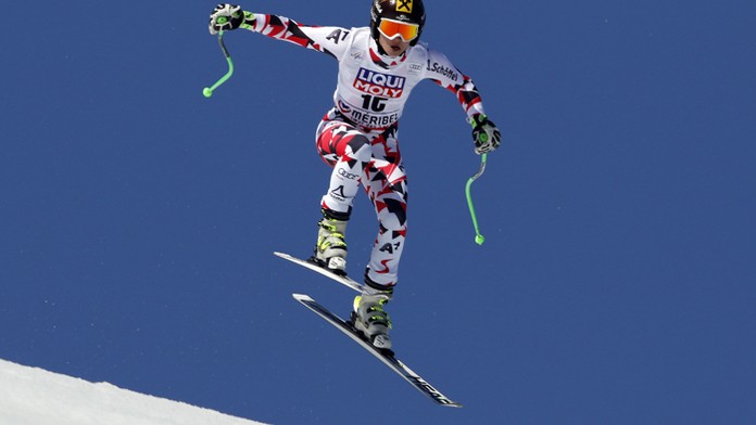 Rakúska lyžiarka Anna Fenningerová.