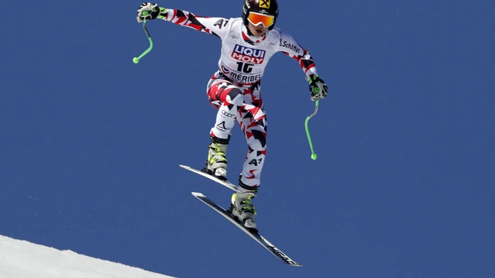 Rakúska lyžiarka Anna Fenningerová.