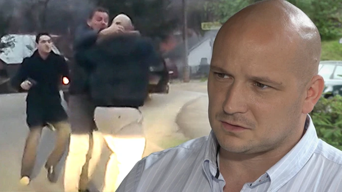 Otec a syn zbili Petra.