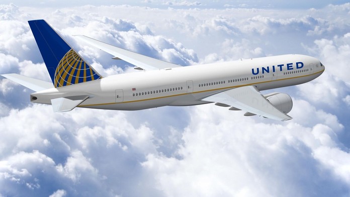 Lietadlo United Airlines.