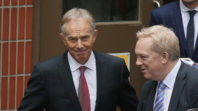Bývalý labouristický premiér Veľkej Británie Tony Blair.
