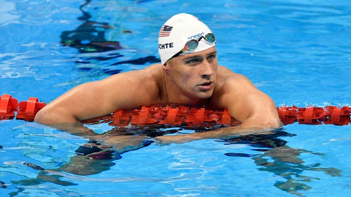 Ryan Lochte na archívnej snímke.