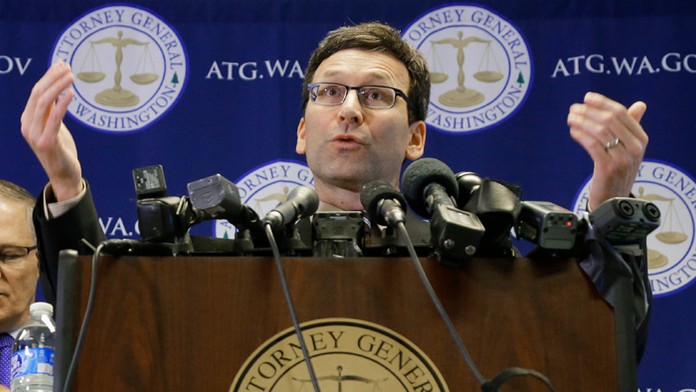 Generálny prokurátor amerického štátu Washington Bob Ferguson.