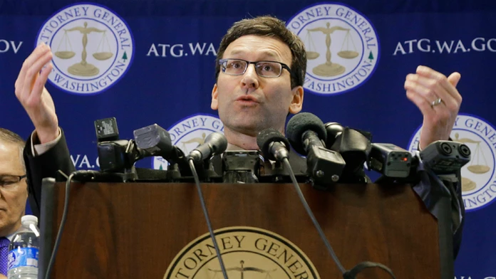 Generálny prokurátor amerického štátu Washington Bob Ferguson.