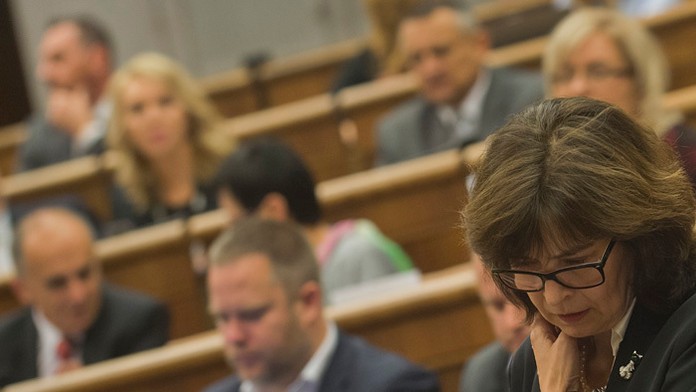 Ministerka spravodlivosti Lucia Žitňanská.