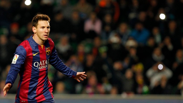 Futbalista Barcelony Lionel Messi