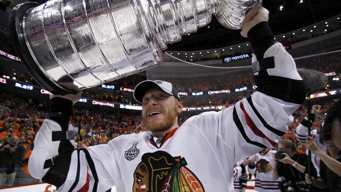 Marián Hossa so Stanley Cupom.