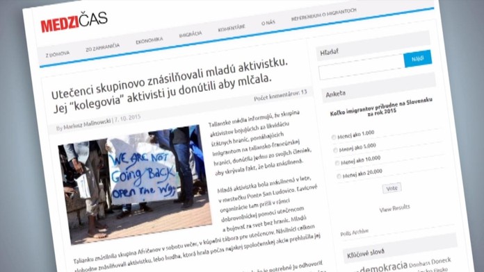 Internetom sa šíria fámy o utečencoch.