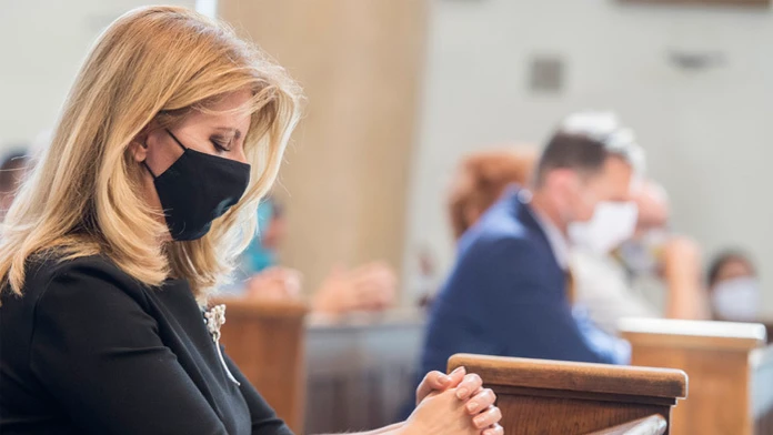 Cyrilo-metodská národná púť, omšu celebroval nitriansky sídelný biskup Viliam Judák.