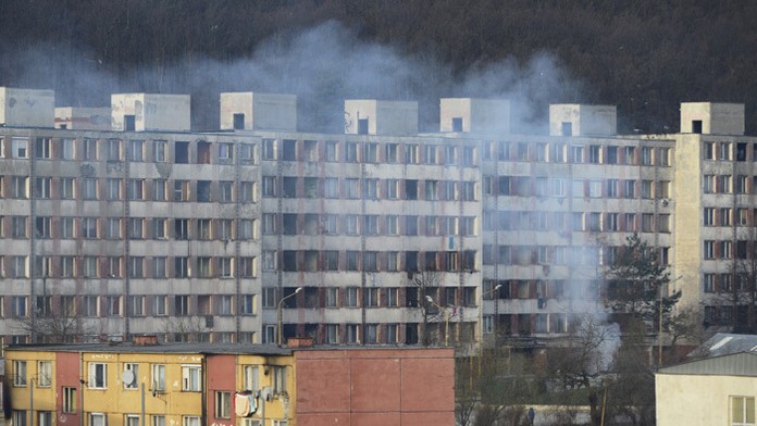 Košické sídlisko Luník 9.
