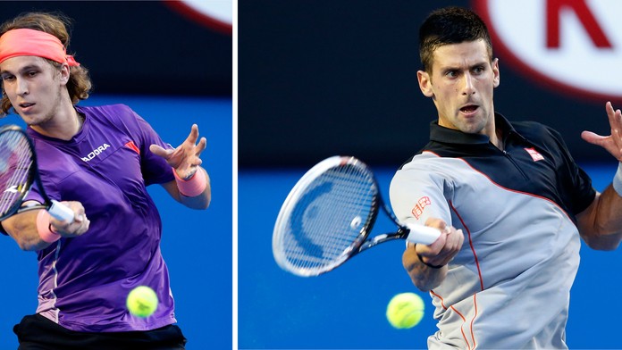 Lacko v 1. kole Australian Open nestačil na Djokoviča.