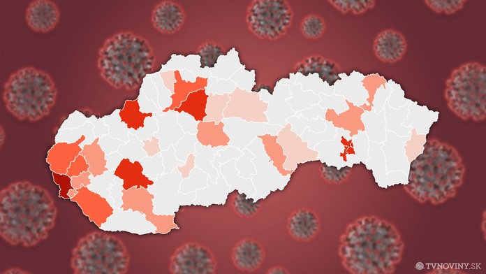 Výskyt koronavírusu na Slovensku (18.3. o 13:55).