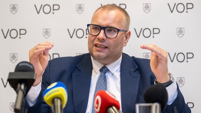 Na snímke verejný ochranca práv Róbert Dobrovodský.