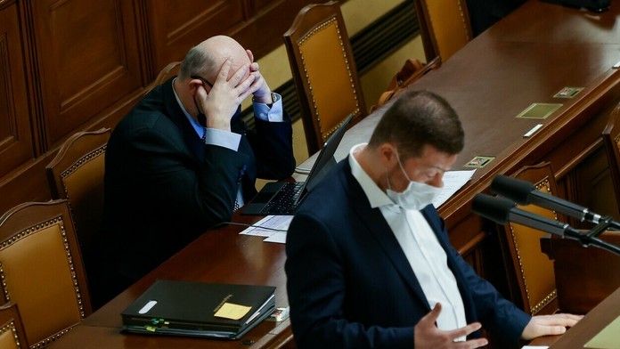 Poslanci českej Snemovne.