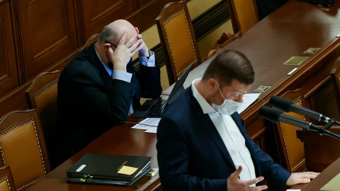 Poslanci českej Snemovne.