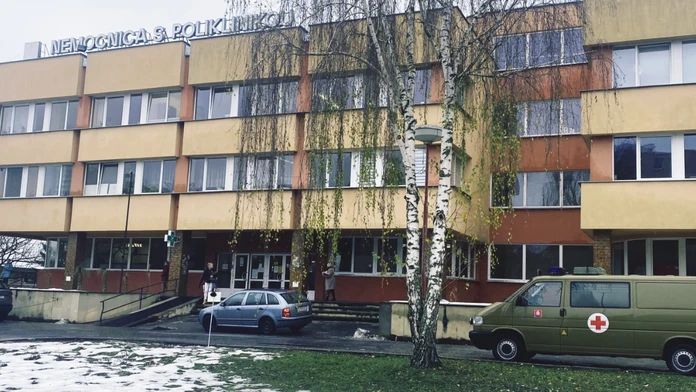 Nemocnica vo Veľkom Krtíši.