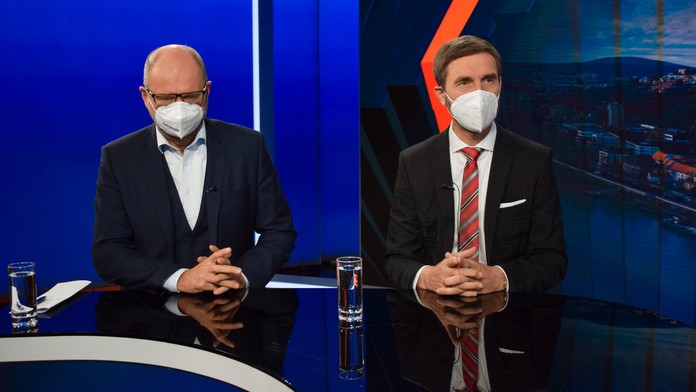 Richard Sulík a Juraj Blanár v Na telo.