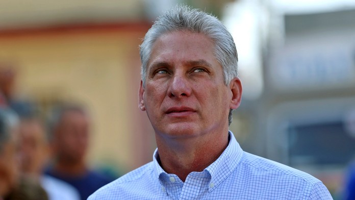Kubánsky prezident Miguel Díaz-Canel 