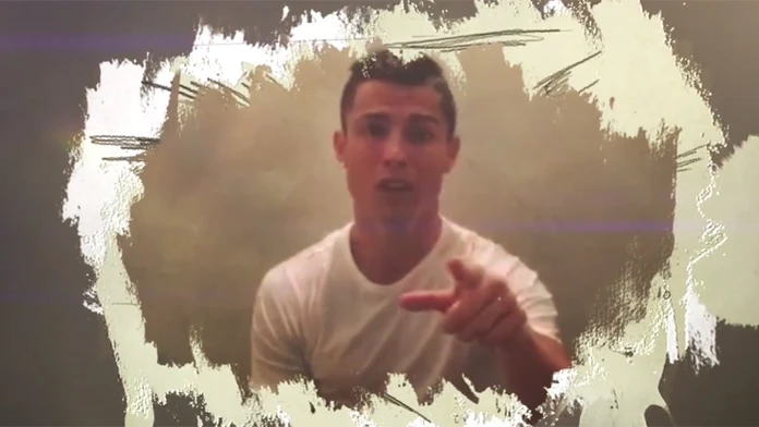 Ronaldo v klipe Julia Iglesiasa.