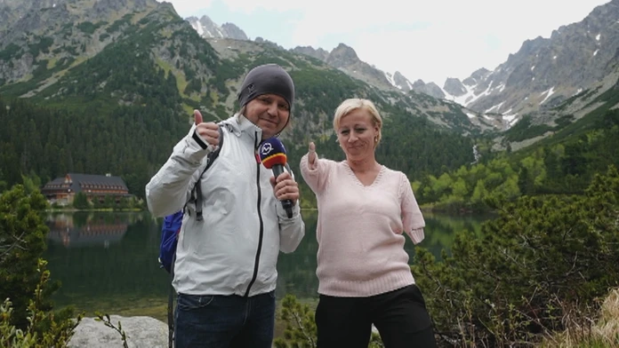 Ján Tribula a Pavlína Csápaiová.