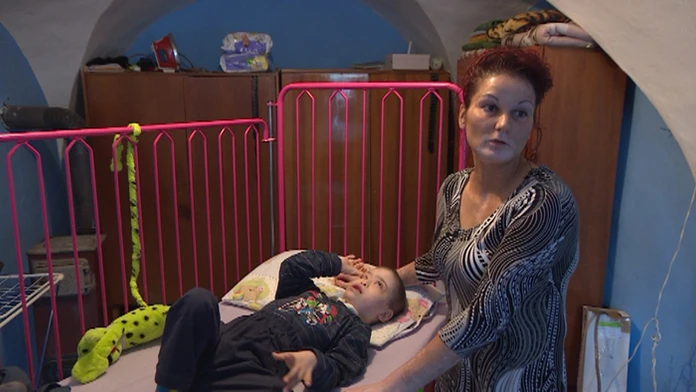 Eva Gáborová so synom Šimonkom.