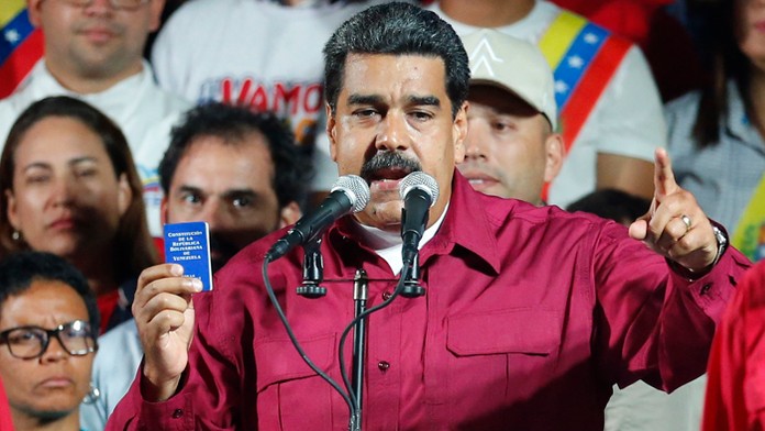 Venezuelský prezident Nicolás Maduro.