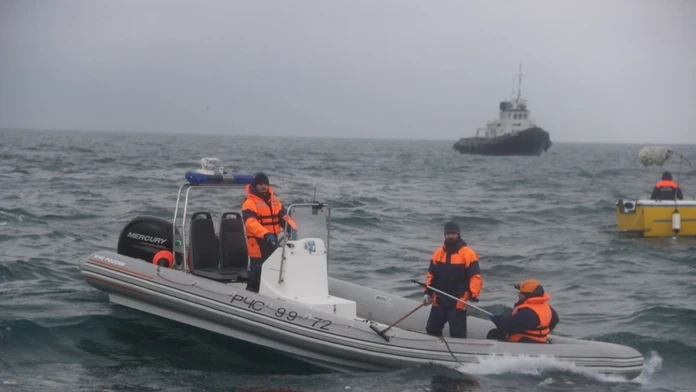 Pátranie po troskách lietadla TU-154.
