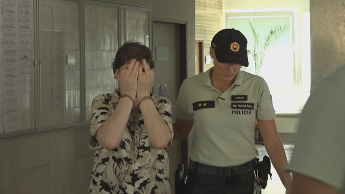 Majiteľka spievajúceho domu v Štúrove Éva Nothartová.