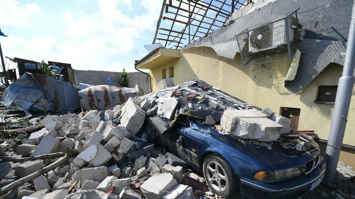 Apokalypsa po tornáde a búrke na Morave