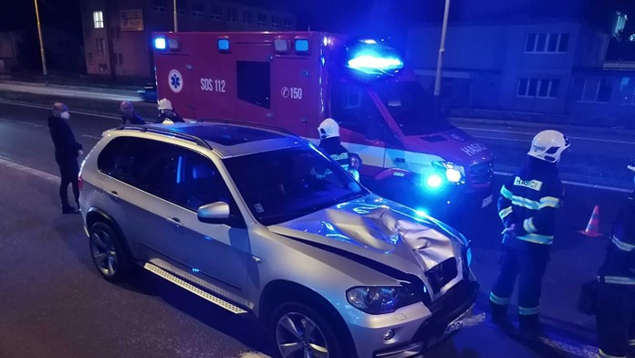 Auto, ktoré zrazilo v Prešove chodkyňu.