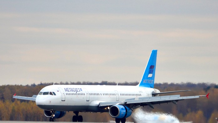 Airbus A321 ruskej leteckej spoločnosti Kogalymavia