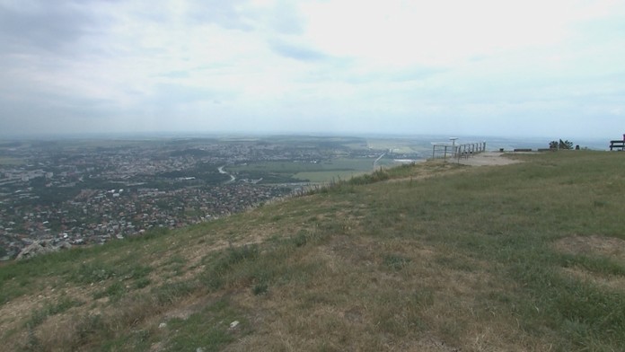 Výhľad zo Zobora na Nitru