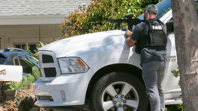 Spadnutý žeriav v Seattli.