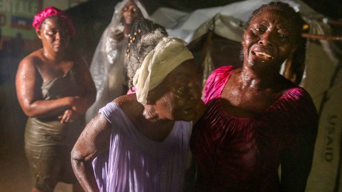 Tropická búrka na Haiti