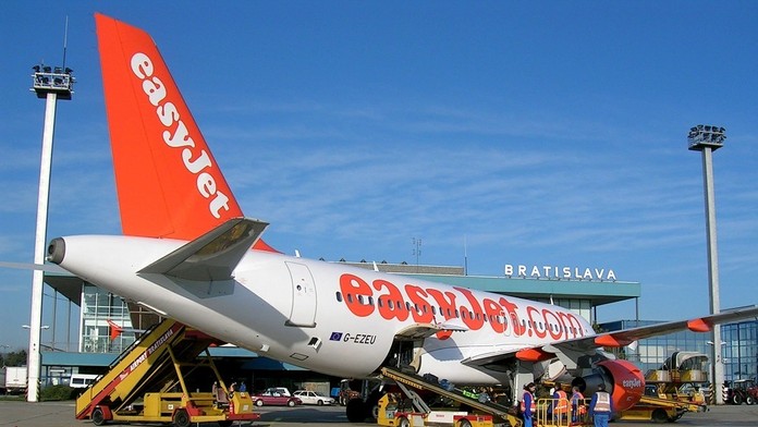 EasyJet - ilustračná foto.