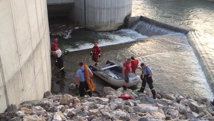 Zásah hasičov v Trenčíne.