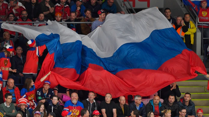 Fanúšikovia Česka sledujú zápas s Nórskom na MS 2019.