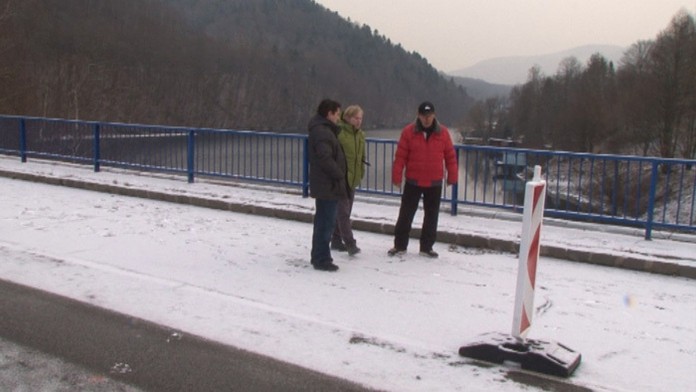 Most cez Ružín.