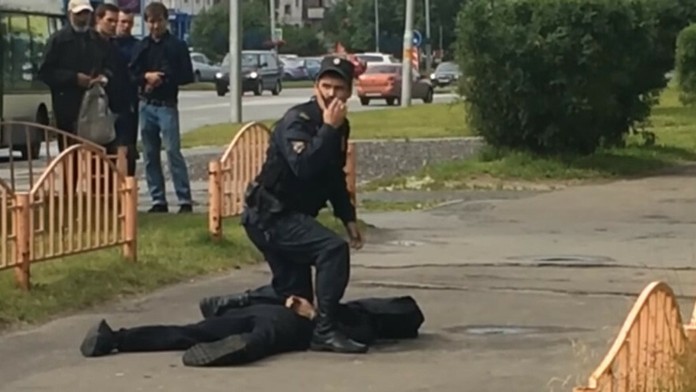 Zneškodnený útočník v Rusku.