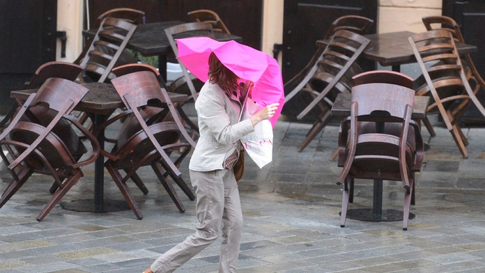 Dážď, leto, počasie, SHMÚ.