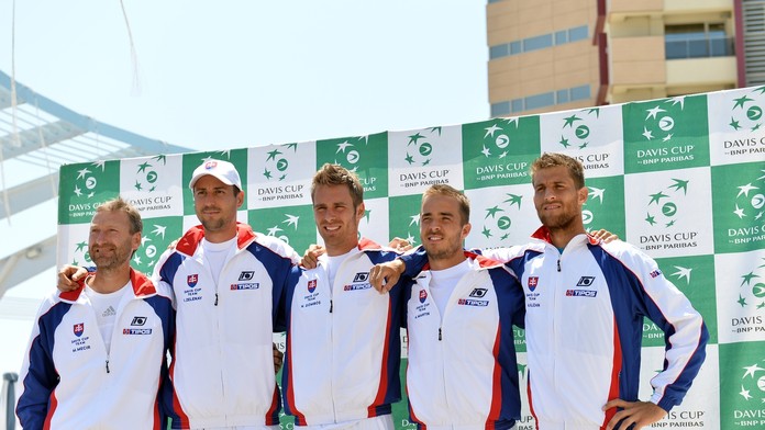 Členovia slovenského daviscupového tímu 