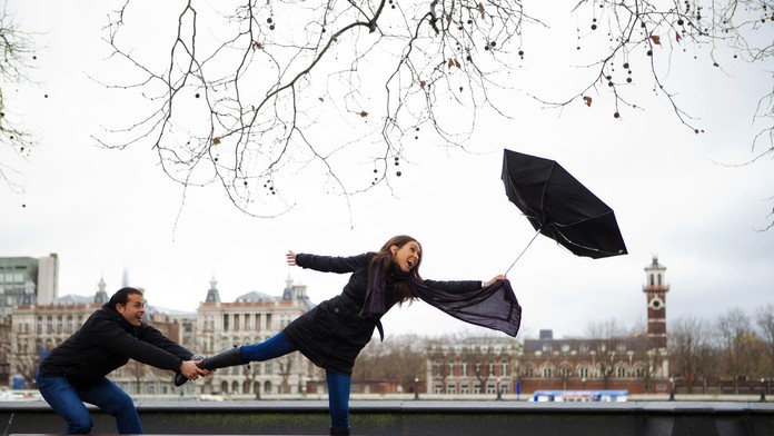 Bláznivé počasie - ilustračná foto 