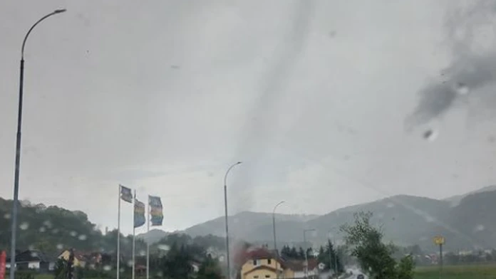 Tornádo v Česku.